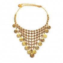 Fashion Necklaces For Women Multilayer Design Coins Vintage Collar Chokers Statement Long Necklaces & Pendants CE2729